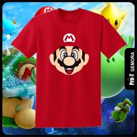 【New】GEMORA_CARTOON NINTENDO MARIO RED T-SHIRT KIDS &amp; ADULT FAMILY TEE