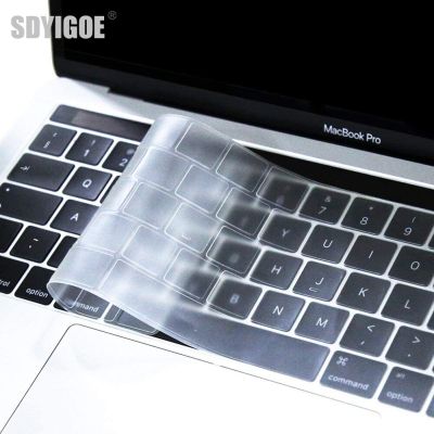 Laptops Keyboard Cover For Apple Macbook Air 13 11 Pro 13/16/15/17/12 Retina Silicone Protector Skin EU A2179 A2337 A2338 M1 Keyboard Accessories