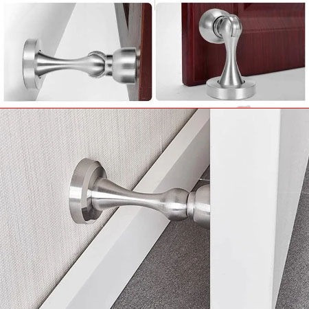 Door Stopper Stainless Steel Modern Magnetic Door Stop Holder Catch For Home Lazada Ph