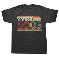 Funny 2005 Vintage Retro T Shirts Summer Style Graphic Cotton Streetwear Short Sleeve Birthday Gifts T shirt Mens Clothing XS-6XL