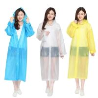 Adult One piece Non disposable Raincoat EVA Thickening Scenic Tourist Men and Women Outdoor Rain Poncho Hiking Riding Rain Gear