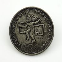 【CW】♚  25 Pesos Mexico Coins Snake Medal Commemorative Large-scale Non-currency Coin Collectible COPY