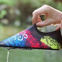 2023 New Fashion version Beach shoes socks boys and girls water park snorkeling socks outdoor light swimming non-slip soft bottom diving shoes