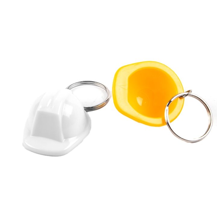 hot-1pcs-plastic-helmet-hard-hat-keychain-event-practical-color-safety-jewelry