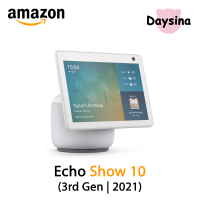 Amazon Echo Show 10 (3rd Gen) | HD smart display with motion and Alexa [ ลำโพงอัจฉริยะ พร้อมจอแสดงผลอัจฉริยะระบบสัมผัส ] - Daysina