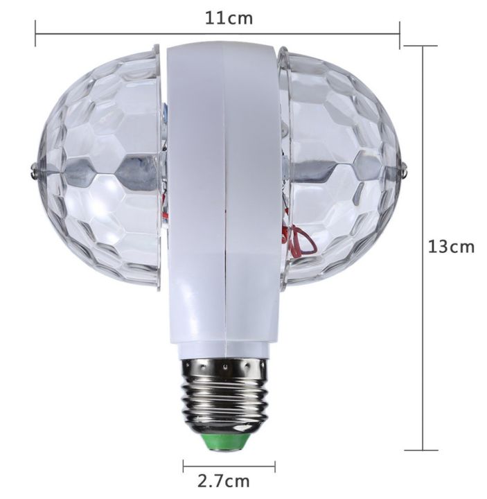 led-magic-ball-light-ไฟดิสโก้-เทค-ไฟปาร์ตี้-ไฟเธค-ไฟดิสโก้-หัวคู่-ไฟกระพริบตามเสียงจังหวะ-ไฟ-rgb-ขั้วหลอดไฟ-e27