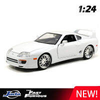 JADA 1:24 Supra 1995ของเล่นรถโลหะผสม Diecasts &amp; ของเล่นรถรุ่น Miniature Scale รุ่นรถของเล่นสำหรับเด็ก