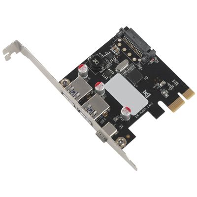 Usb 3.1 Type C Pcie Expansion Card Pci-E To 1 Type C And 2 Type A 3.0 Usb Adapter Pci Express Controller Hub For Desktop Pc