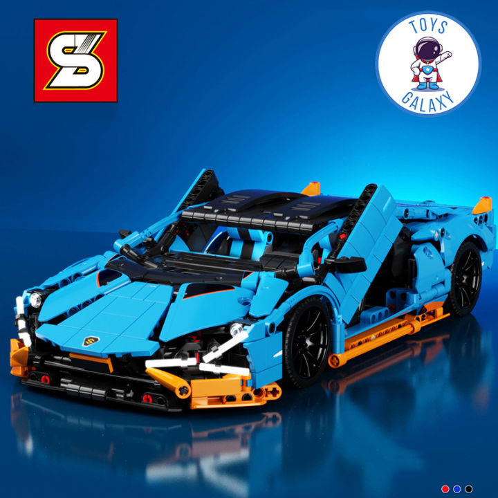Đồ Chơi Lắp Ráp Kiểu LEGO Mô Hình Điều Khiển Từ Xa RC Technic Siêu Xe  Lamborghini Sian SY8618 