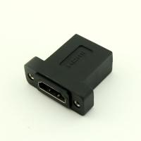 【HOT】 al rehman trader. ตัวขยายอะแดปเตอร์ติดหน้าตู้ควบคุมปลั๊กตัวเมีย HDMI หญิงไป1ชิ้นสำหรับจอ LCD HDTV 3มิติ