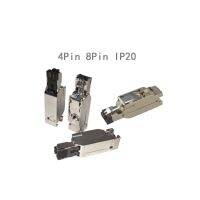 Metal RJ45 Cat5e 4pin male connector replace Siemens RJ45