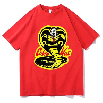 Cobra Kai T 90S Tshirt Ullzang Streetwear Tees For Boys Girls Camisetas Graphic Cotton T