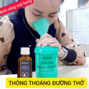 Bình xông hơi tinh dầu ARGOL STEAM INHALER làm sạch và thông đường hô hấp