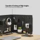 The Aryl ™  Clamp On Desk Pegboard Panel with Accessory Package | Home&Office | Gaming Areas