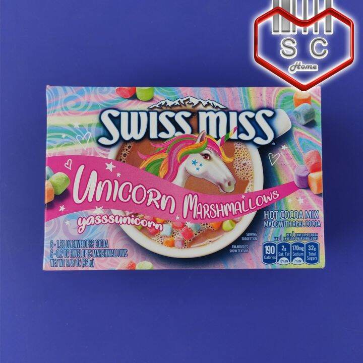 Swiss Miss Unicorn Marshmallows Hot Cocoa Mix Chocolate 268g Prime ...