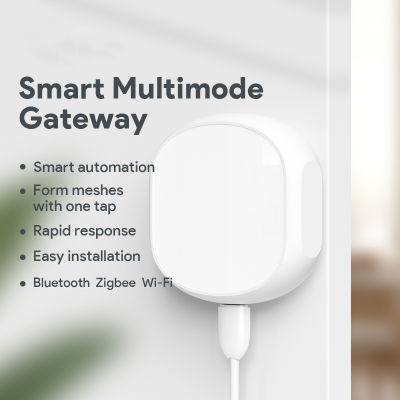 Zigbee WiFi Bluetooth Smart Multi-Mode Gateway Remoter Bridge ทำงานร่วมกับ Tuya Smart Life MeshHub APP Alexa Home Voice
