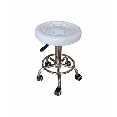 Round bar chair Height adjustable, with castors 45×45×63 cm.(maximum load capacity: 150 kg.)