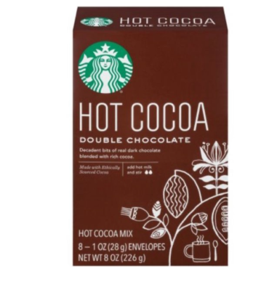 ☘️โปรส่งฟรี☘️ STARBUCKS สตาร์บัคส์ เครื่องดื่มโกโก้ปรุงสำเร็จ รสช็อกโกแลต 226ก. Hot Cocoa Mix โกโก้พร้อมดื่ม ชงง่าย เพียงแค่ฉีกซอง มีเก็บปลายทาง