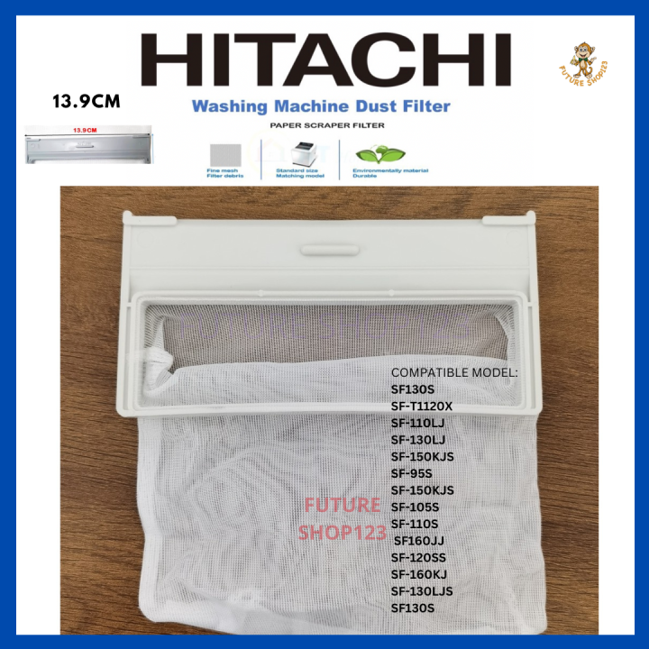 Hitachi Washing Machine Dust Filter Bag SF130LJ / SF110LJ / SF110S