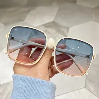 NianMiao Oversized Sunglasses Women Square Classic Lady Vintage Ladies Stylish Design Oversized Square Sunglasses For Women