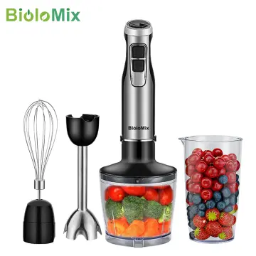 BioloMix 1.75L Glass Jar Digital Cooking Blender Hot Soup Maker