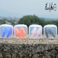 【health】 ✦✦2 Pcs Silicone Waterproof Swimming Motorbike Ear Plugs Earplugs Earbuds Eartips