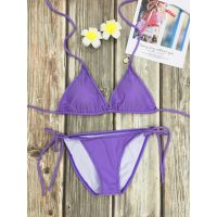 Bikini in purple taro super hot