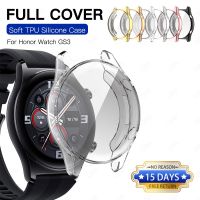 [SOSO 3C accessories] ฝาครอบป้องกันสีสันสดใสสำหรับ Huawei Honor Watch GS 3 GS3 Anti-Scratch Soft Screen Protector เคสซิลิโคน2022 New