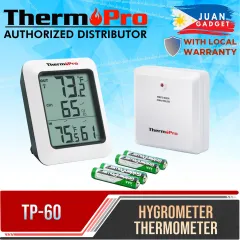 ThermoPro TP60 Wireless Thermometer Indoor Outdoor Digital