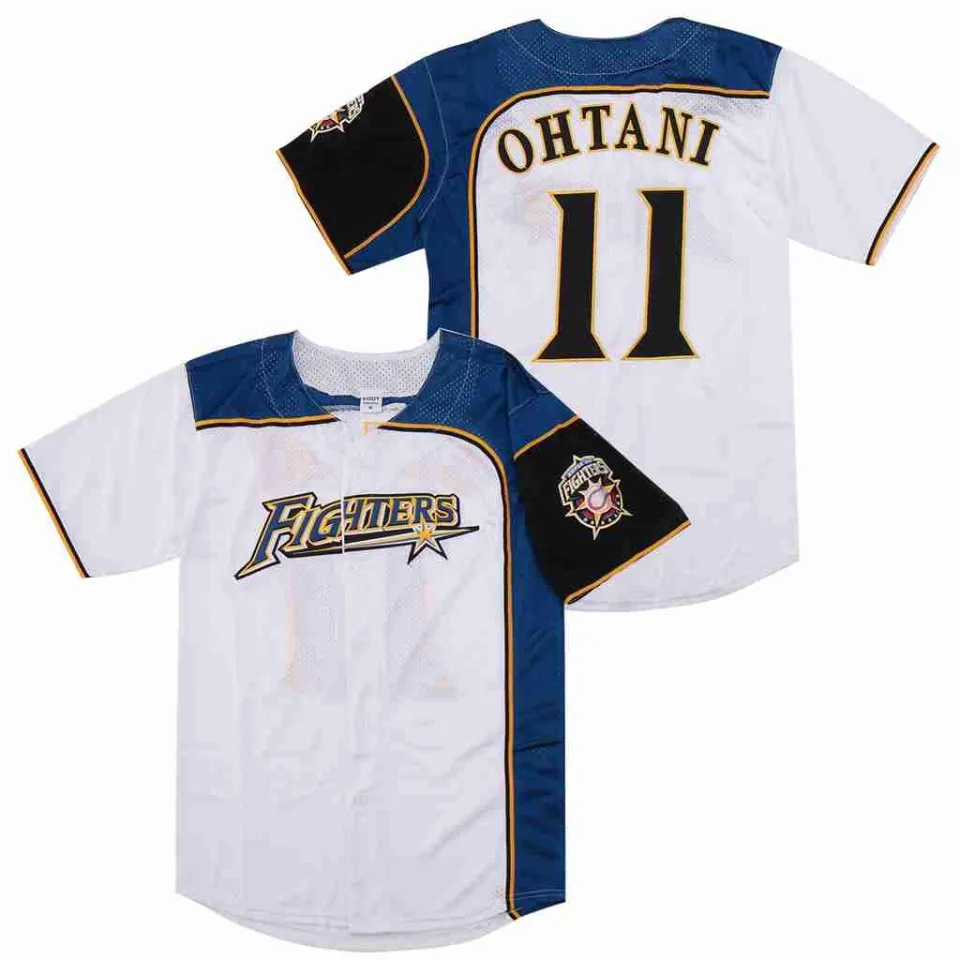  Youth 16 Ohtani Jersey Japan Samurai White Black Pinstriped Hip  Hop Baseball Jerseys : Sports & Outdoors