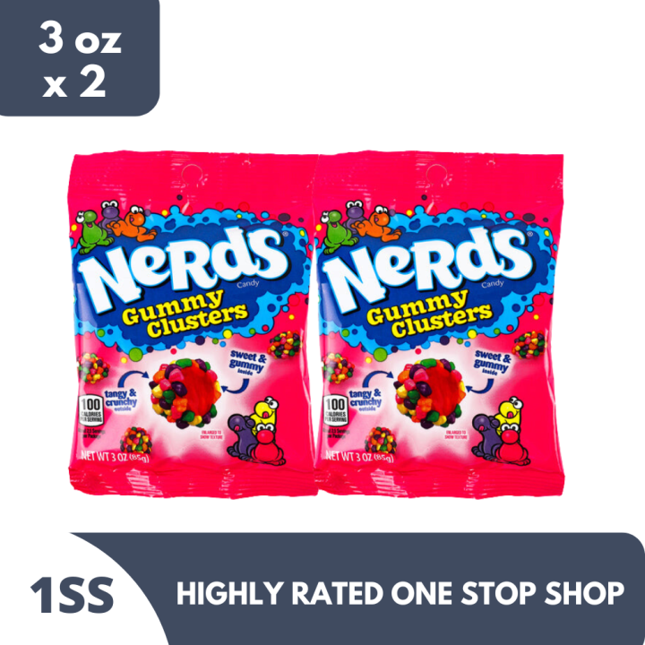 Nerds Gummy Clusters 3oz x 2 | Lazada PH