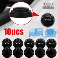 Car Door Anti-collision Silicone Pad Self-adhesive Door Closing Shock-proof Pad Stickers Soundproof Cushion Buffer Accessories Car Door Protection