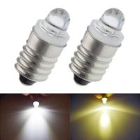 【CW】 E10 Bulb Flashlight 12V Instrument Indicator Torch Bulbs Cycling Lamp Warm