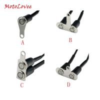 Motolovee สวิตช์ไฟ LED มอเตอร์ไซด์,สวิตช์เปิด-ปิดมอเตอร์ไซด์สามารถปรับได้ปุ่มกันน้ำไฟตัดหมอก DC12V