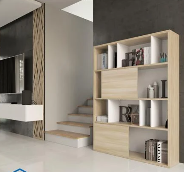 shelving-unit-4-floors-sand-oak