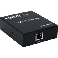 ตัวขยาย HDMI IP 150ม. ผ่านเครือข่ายอีเธอร์เน็ต RJ45 Cat5e สาย Cat 6 7ผ่านสวิตช์เครื่องส่งสัญญาณ1ไปยังตัวรับสัญญาณหลายทางสำหรับ PS4สายอะแดปเตอร์ทีวีแล็ปท็อป