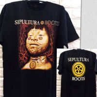 Men T Shirt Rock Band Sepultura Black Shirts Causal Short Sleeve