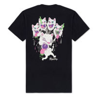 KUSH ร่วมวางจำหน่ายในประเทศไทย-SLUM LTD - RIPNDIP H22 SLUM LTD - RIPNDIP H22 Slimy Boys Tee Black