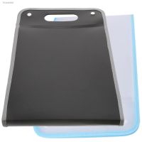 ☁✱ 2 Pcs Receipt Document Storage Bag Plastic File Folder Hemming Organizer Expanding Expandable Travel