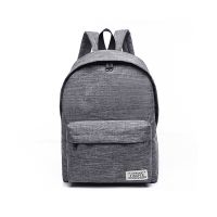 Fashion Korean Women Backpack Canvas Solid Color Computer Bag Ladies Girls Big Capacity School Bags For Outdoor Travel Best Sale