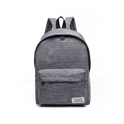 Fashion Korean Women Backpack Canvas Solid Color Computer Bag Ladies Girls Big Capacity School Bags For Outdoor Travel New