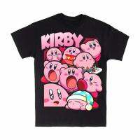 【Hot】2023 est Design Hot Sale Mens T-shirt Kirby T-shirt Round Neck Organic Cotton short sleeve men tee black แฟชั่นแขนสั้นผ้าฝ้าย