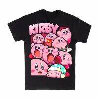 est Design Hot Sale Mens T-shirt Kirby T-shirt Round Neck Organic Cotton short sleeve men tee black