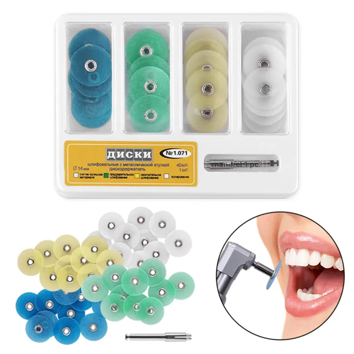 Dental Finishing Polishing Discs Set Gross Reduction Contouring Mandrel