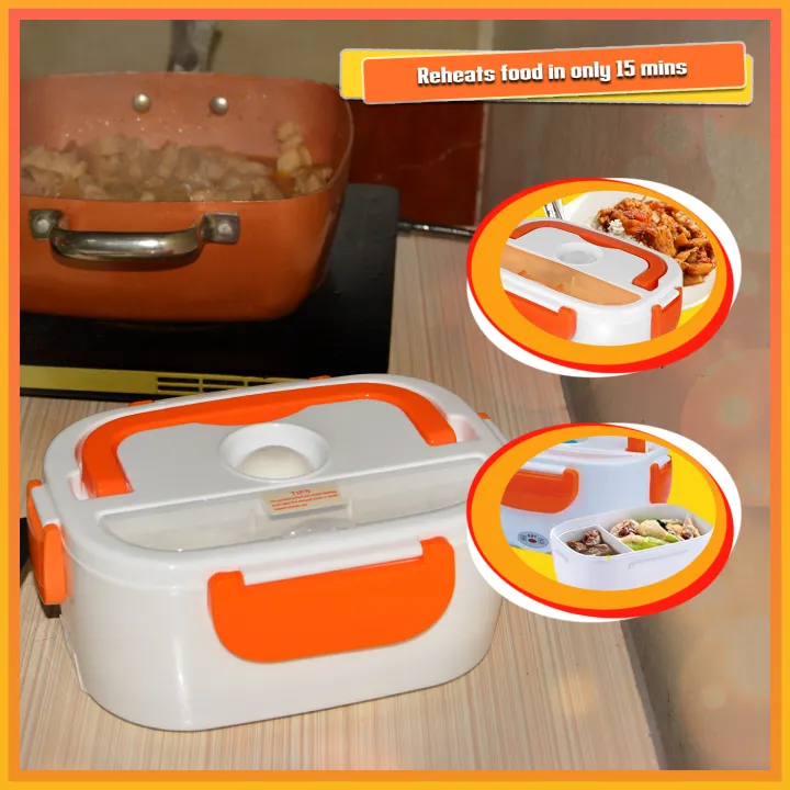 Portable Electronic Lunch Box Food Heater and Food Warmer 1.5L | Lazada PH