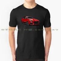 I30N Red Graphic Custom Funny Tshirt Hyundai Kia Genesis I30 Fastback Coupe Turbo Kdm Korea Korean Car Naquash