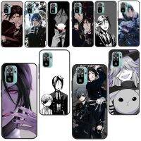 Black Butler Kuroshitsuji For Xiaomi Redmi Note 10 Pro 7 8 9 8T 9S Phone Case For Redmi 9 9A 9C 9T K40 6A 7A 8A Electrical Safety