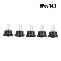 ไฟเลี้ยวที่อุ่นอัตโนมัติ12V ไฟตบแต่งภายในรถหลอดไฟ LED T3 T4.2 5/10ชิ้น