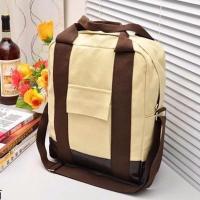 BeeStyle กระเป๋าสะพายไหล่ เป้สะพายหลัง Woman Canvas Back Pack 1658