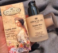 G45 Gina Glam Double Wear Stay In Matte foundation SPF 15 30 มล